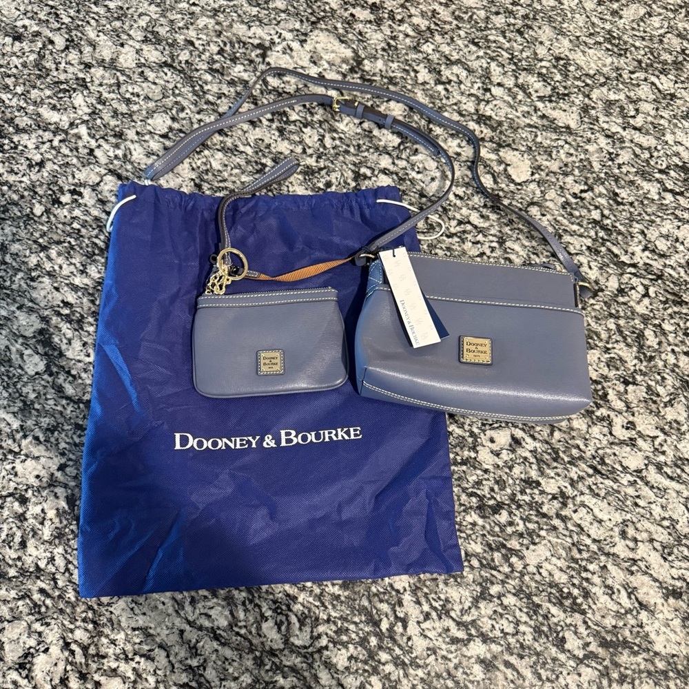 NWT! Dooney & Bourke Ginger Crossbody Bag Set
